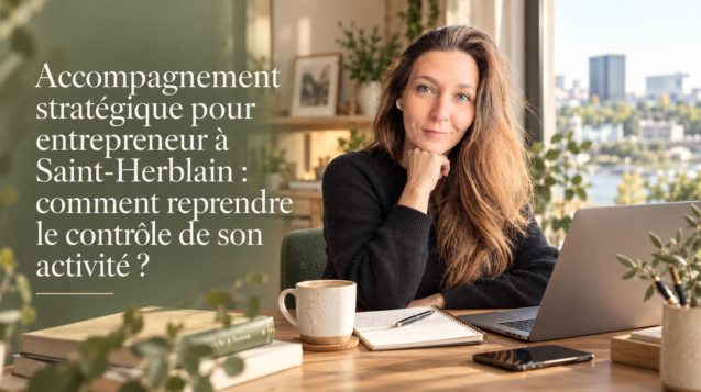 Accompagnement stratégique entrepreneur Saint-Herblain : reprendre le contrôle de son activité